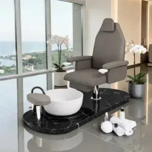 Fauteuil de pédicure Dolce Podo MN - Fauteuil pédicure professionnel - Fauteuil Spa haut de gamme - Mobilier esthétique haut de gamme - Mobilier esthétique professionnel - fauteuil pédicure spa -Fauteuil de pédicure haut de gamme