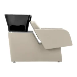 ELDA Beige (4) ELDA Shampoo Bowl - ELDA Wash Unit - Professional Hairdressing Furniture - Salon Wash Unit - Hair Salon Shampoo Bowl - Barber Shop Furniture