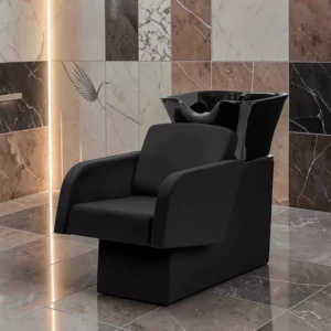 Bac à shampoing ELDA - Bac de lavage ELDA - Mobilier de coiffure professionnel - bac de lavage pour salon de coiffure - Bac à shampoing pour salon de coiffure -meuble salon de barbier