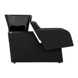 ELDA NOIR (4) ELDA Shampoo Bowl - ELDA Wash Unit - Professional Hairdressing Furniture - Salon Wash Unit - Hair Salon Shampoo Bowl - Barber Shop Furniture