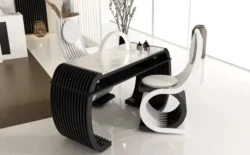 Fauteuil MILANO (4) fauteuil de coiffure MILANO - chaise de coiffure professionnel - fauteuil de coupe professionnel - mobilier pour salon de coiffure - meuble pour salon de coiffure - MILANO - salon de coiffure haut de gamme