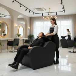 HOLLY XL (7) Bac à shampoing professionnel HOLLY XL - Bac de lavage professionnel HOLLY XL - Bac à shampoing massant - Bac de lavage massant - Mobilier de coiffure professionnel - ayala - groupe coiff - salon de coiffure - barbershop