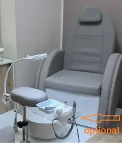 PODO (1) Tablette de soins pédicure PODO - équipement de pédicure - fauteuil de pédicure -