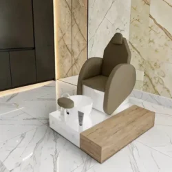 Fauteuil de pédicure PODO RELAX S - Fauteuil pédicure professionnel - Fauteuil Spa haut de gamme - Mobilier esthétique haut de gamme - Mobilier esthétique professionnel - fauteuil pédicure spa -Fauteuil de pédicure haut de gamme