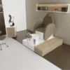 Fauteuil de pédicure PODO RELAX S - Fauteuil pédicure professionnel - Fauteuil Spa haut de gamme - Mobilier esthétique haut de gamme - Mobilier esthétique professionnel - fauteuil pédicure spa -Fauteuil de pédicure haut de gamme