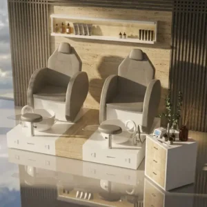 Fauteuil de pédicure Podo Relax S double - Fauteuil pédicure professionnel - Fauteuil Spa haut de gamme - Mobilier esthétique haut de gamme - Mobilier esthétique professionnel - fauteuil pédicure spa -Fauteuil de pédicure haut de gamme