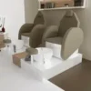 Fauteuil de pédicure Podo Relax S double - Fauteuil pédicure professionnel - Fauteuil Spa haut de gamme - Mobilier esthétique haut de gamme - Mobilier esthétique professionnel - fauteuil pédicure spa -Fauteuil de pédicure haut de gamme