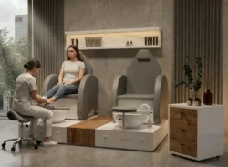 PODO RELAX DOUBLE (9) Fauteuil de pédicure Podo Relax double - Fauteuil pédicure professionnel - Fauteuil Spa haut de gamme - Mobilier esthétique haut de gamme - Mobilier esthétique professionnel - fauteuil pédicure spa -Fauteuil de pédicure haut de gamme