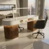 Table de Manucure SAPHIRA - table onglerie avec aspirateur intégré - Table de manucure professionnelle - table onglerie professionnelle - mobilier esthétique et onglerie