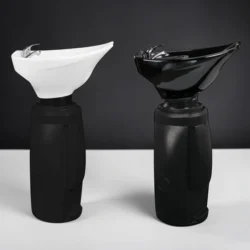 Gabbiano STAR IV Wash Station - Gabbiano STAR IV Wash Basin - Barber wash station unit - Professional hairdressing furniture - Barber wash station