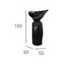 Colonne de lavage STAR IV - Bac de lavage STAR IV - Meuble de barbier lave tête - mobilier de coiffure professionnel - Colonne de lavage barbier