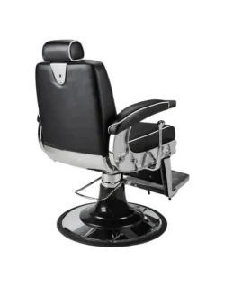 Fauteuil de barbier STIG B - chaise de Barbier Stig B - Fauteuil de coiffure pour homme - chaise de coiffure vintage - mobilier de barbier professionnel - barbershop - siège barber -