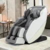 Fauteuil de massage Sakura Maximus 809 Blanc et Gris - Fauteuil de massage professionnel - Fauteuil de massage SPA - Fauteuil de massage haut de gamme - Mobilier esthétique professionnel
