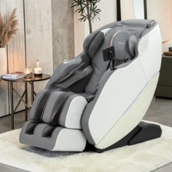 Sakura Maximus 809 Blanc et Gris (1) Fauteuil de massage Sakura Maximus 809 Blanc et Gris - Fauteuil de massage professionnel - Fauteuil de massage SPA - Fauteuil de massage haut de gamme - Mobilier esthétique professionnel