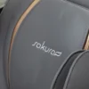Fauteuil de massage Sakura Maximus 809 Blanc et Gris - Fauteuil de massage professionnel - Fauteuil de massage SPA - Fauteuil de massage haut de gamme - Mobilier esthétique professionnel