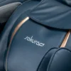 Fauteuil de massage Sakura Maximus 809 Gris-Bleu - Fauteuil de massage professionnel - Fauteuil de massage SPA - Fauteuil de massage haut de gamme - Mobilier esthétique professionnel