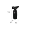 Colonne de lavage Gabbiano STAR III - Bac de lavage Gabbiano STAR III - Meuble de barbier lave tête - mobilier de coiffure professionnel - Colonne de lavage barbier