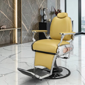 Fauteuil de barbier TIGER - chaise de Barbier TIGER - Fauteuil de coiffure pour homme - chaise de coiffure vintage - mobilier de barbier professionnel - barbershop - siège barber