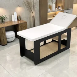 Table de Massage Cura N-S (7) Table de Massage Cura N-S - fauteuil esthétique professionnel - mobilier esthétique professionnel - mobilier esthétique haut de gamme - Fauteuil esthétique SKİNCARE - fauteuil esthétique sur mesure - table de massage professionnel - lit esthétique professionnel - meuble esthétique