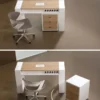 Chariot esthétique PIA - meuble de rangement esthétique - mobilier esthétique professionnel - table de service esthétique - Chariot pour salon esthétique