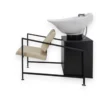 Bac à shampoing loft - Bac de lavage - Mobilier de coiffure professionnel - bac de lavage pour salon de coiffure - bac de lavage gloria - ayala - groupe coiff