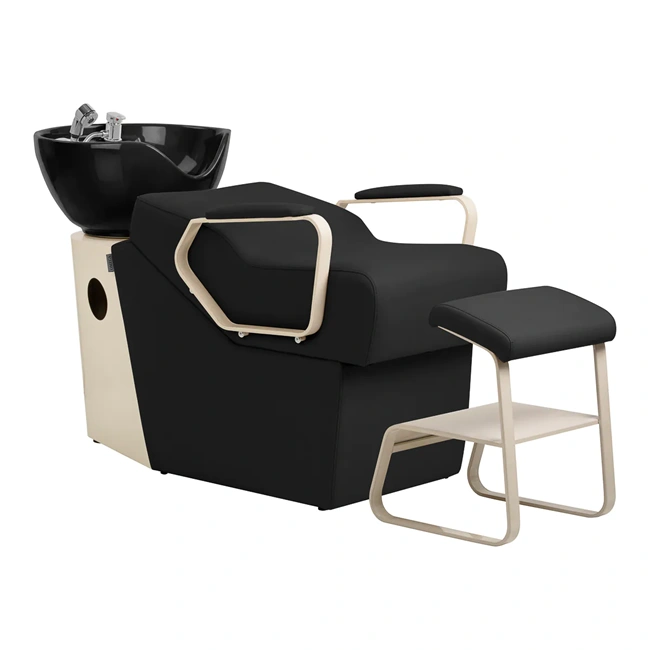 Bac à Shampoing Valentina - Bac de lavage Professionnel Valentina - Bac à Shampoing Professionnel Valentina - Bac à Shampoing salon de coiffure - mobilier de coiffure haut de gamme - bac a shampoing allongé - bac de lavage allongé - groupe coiff - mobicoiff