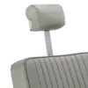 Fauteuil de barbier Visionerio Gris - Fauteuil barbier vintage - chaise barbier professionnel - massant - mobilier de barbier professionnel - Fauteuil barbier haut de gamme - fauteuil de coiffure pour homme