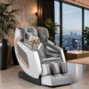 Fauteuil de massage sakura 306 blanc gris - Fauteuil de massage professionnel - Fauteuil de massage SPA - Fauteuil de massage haut de gamme - Mobilier esthétique professionnel - sakura - groupe coiff