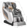 Fauteuil de massage sakura 306 blanc gris - Fauteuil de massage professionnel - Fauteuil de massage SPA - Fauteuil de massage haut de gamme - Mobilier esthétique professionnel - sakura - groupe coiff