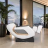 Fauteuil de massage sakura 306 blanc gris - Fauteuil de massage professionnel - Fauteuil de massage SPA - Fauteuil de massage haut de gamme - Mobilier esthétique professionnel - sakura - groupe coiff
