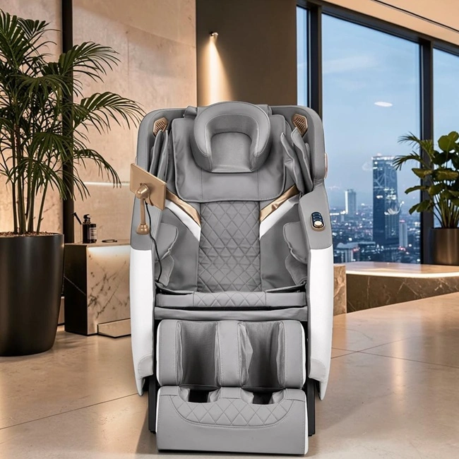 Fauteuil de massage sakura 306 blanc gris - Fauteuil de massage professionnel - Fauteuil de massage SPA - Fauteuil de massage haut de gamme - Mobilier esthétique professionnel - sakura - groupe coiff