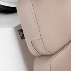 Adele BGE B (8) Professional shampoo basin - Hairdressing wash basin - Hair salon furniture - Designer hairdressing furniture - Ergonomic wash chair - High-end hairdressing furniture - Hair salon furniture - Gold and black shampoo basin - Professional hairdressing equipment