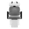 Adele GB (4) Professional shampoo basin - Hairdressing wash basin - Hair salon furniture - Designer hairdressing furniture - Ergonomic wash chair - High-end hairdressing furniture - Hair salon furniture - Gold and black shampoo basin - Professional hairdressing equipment