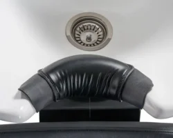 Appui tête en silicone (2) Mobilier de coiffure professionnel - bac de lavage pour salon de coiffure - bac de lavage électrique - bac à shampoing électrique - groupe coiff - mobicoiff - mallys