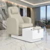 Fauteuil pédicure professionnel - Chaise pédicure SPA - Station pédicure esthétique - Fauteuil pédicure avec bac - Mobilier institut de beauté - Fauteuil SPA pédicure - Équipement pédicure professionnel - Fauteuil esthétique haut de gamme - Bac pédicure intégré - Fauteuil pédicure ergonomique