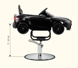 Kids BMW Barber Chair (12) Children's hairdressing chair, children's styling chair, children's hairdressing seat, children's salon chair, fire truck chair, fun hairdressing chair, children's hairdressing furniture, professional children's hairdressing chair, hydraulic children's seat, themed hairdressing chair.