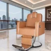 Fauteuil de barbier Holland - Fauteuil barbier vintage - chaise barbier professionnel - massant - mobilier de barbier professionnel - Fauteuil barbier haut de gamme - fauteuil de coiffure pour homme