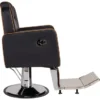 Fauteuil de barbier Holland - Fauteuil barbier vintage - chaise barbier professionnel - massant - mobilier de barbier professionnel - Fauteuil barbier haut de gamme - fauteuil de coiffure pour homme