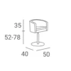 Fauteuil de coiffure enfant - chaise de coiffure enfant - fauteuil de coiffure professionnel - mobilier pour salon de coiffure - meuble pour salon de coiffure - siège de coiffure pour enfant - KID - groupe coiff - mallys - mobicoiff - salon de coiffure