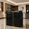 Comptoir d'accueil LUXORIA LINE - comptoir caisse LUXORIA LINE - Meuble de réception LUXORIA LINE - meuble de réception salon de coiffure - mobilier de coiffure professionnel - meuble d'accueil salon de coiffure - groupe coiff - mobicoiff - malys