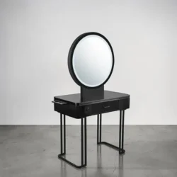 poste de coiffage - coiffeuse double face - meuble pour salon de coiffure - poste de coiffure double face - meuble pour salon de coiffure - mobilier de salon de coiffure - groupe coiff - mobicoiff - malys