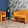 Fauteuil d’attente QUADRO 1 place - Fauteuil salle d’Attente QUADRO 1 Place - fauteuil d'attente pour salon de coiffure - mobilier de coiffure professionnel - canapé salle d'attente - groupe coiff - malys - mobicoiff - salon de coiffure