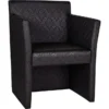 Fauteuil d’attente QUADRO 1 place - Fauteuil salle d’Attente QUADRO 1 Place - fauteuil d'attente pour salon de coiffure - mobilier de coiffure professionnel - canapé salle d'attente - groupe coiff - malys - mobicoiff - salon de coiffure