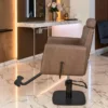 Fauteuil de coiffure RAY - Fauteuil de barbier RAY - fauteuil barbier professionnel - mobilier barbier professionnel - fauteuil de coiffure pour homme - groupe coiff - malys - mobicoiff