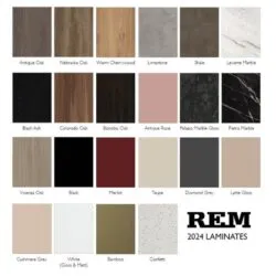 Stratifié REM Table de Manucure concorde - table onglerie avec aspirateur intégré - Table de manucure professionnelle - table onglerie professionnelle - mobilier esthétique et onglerie