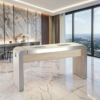 Table de Manucure concorde - table onglerie avec aspirateur intégré - Table de manucure professionnelle - table onglerie professionnelle - mobilier esthétique et onglerie