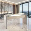 Table de Manucure Concorde 2 Places (2) Table de Manucure concorde - table onglerie avec aspirateur intégré - Table de manucure professionnelle - table onglerie professionnelle - mobilier esthétique et onglerie