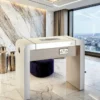 Table de Manucure concorde - table onglerie avec aspirateur intégré - Table de manucure professionnelle - table onglerie professionnelle - mobilier esthétique et onglerie