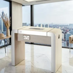 Table de Manucure concorde - table onglerie avec aspirateur intégré - Table de manucure professionnelle - table onglerie professionnelle - mobilier esthétique et onglerie