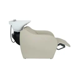 Wisp Power+ Beige (3) Bac à shampoing électrique wisp power + - Bac de lavage wisp power + - Mobilier de coiffure professionnel - bac de lavage pour salon de coiffure - bac de lavage électrique